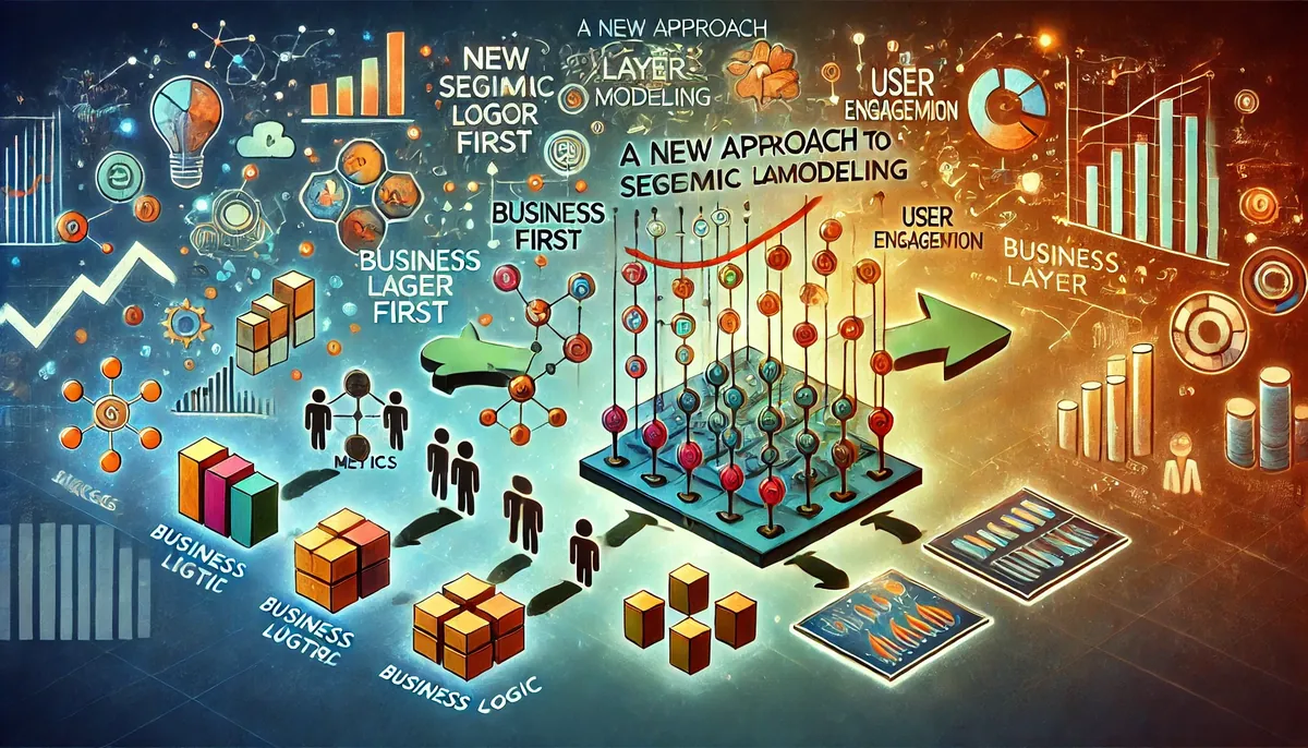 Business-logic-first semantic layer modeling
